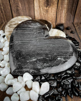 Petrified Wood Hearts