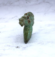 Chrysoprase Horse Carving