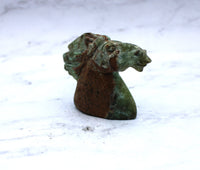 Chrysoprase Horse Carving