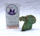 Chrysoprase Horse Carving