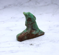 Chrysoprase Dolphin Carving