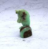 Chrysoprase Fish Carving