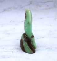 Chrysoprase Fish Carving