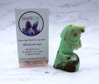 Chrysoprase Fish Carving