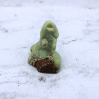 Chrysoprase Fish Carving