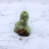 Chrysoprase Fish Carving