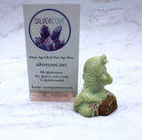 Chrysoprase Fish Carving