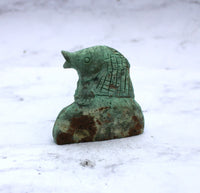 Chrysoprase Fish Carving