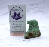 Chrysoprase Fish Carving