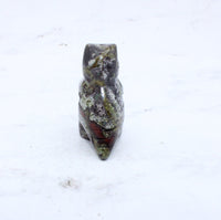 Dragon's Blood Jasper Dino Carving