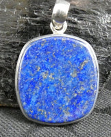Lapis Lazuli in Sterling Silver Pendant