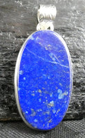 Lapis Lazuli in Sterling Silver Pendant