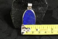 Lapis Lazuli in Sterling Silver Pendant