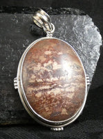 Sunflower Agate in Sterling Silver Pendant