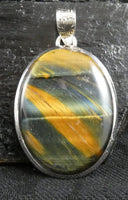 Tiger's Eye in Sterling Silver Pendant