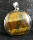 Tiger's Eye in Sterling Silver Pendant