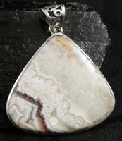 Crazy Lace Agate Pendant