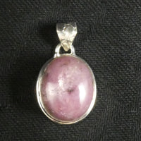 Ruby Pendant in Sterling Silver