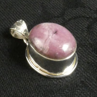 Ruby Pendant in Sterling Silver