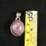 Ruby Pendant in Sterling Silver