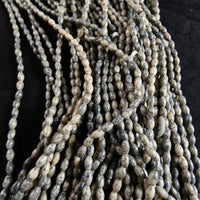 Dyed Gray Marble (5mm) Continuous Bead Strand