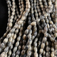 Dyed Gray Marble (5mm) Continuous Bead Strand