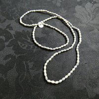 Dyed Gray Marble (5mm) Continuous Bead Strand