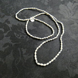 Dyed Gray Marble (5mm) Continuous Bead Strand