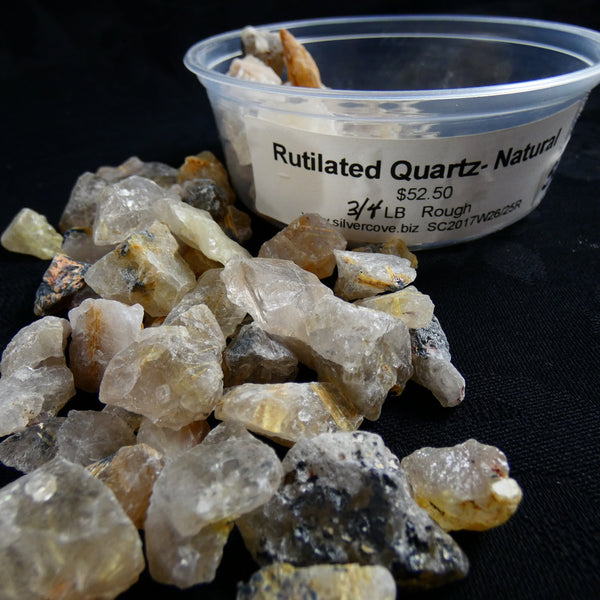 Rutilated Quartz 3/4 Lbs