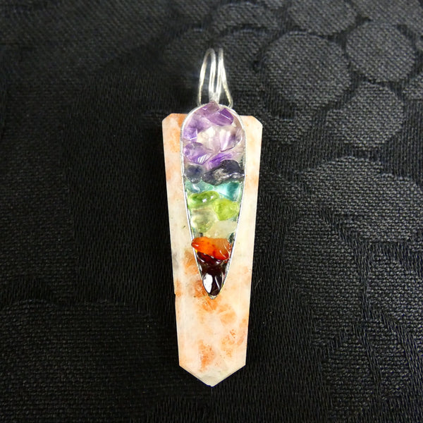 Sunstone Chakra Pendant