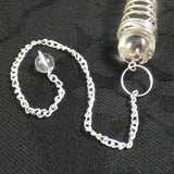 Clear Quartz Sphere and Terminated Point Pendulum