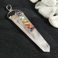 Rose Quartz Chakra Pendant