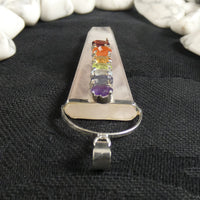 Rose Quartz Chakra Pendant