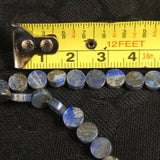 Lapis Lazuli Circle (6 mm) Bead Strand (A Grade)