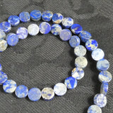 Lapis Lazuli Circle (7 mm) Bead Strand (A Grade)