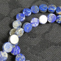 Lapis Lazuli Circle (7 mm) Bead Strand (A Grade)