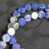 Lapis Lazuli Circle (7 mm) Bead Strand (A Grade)