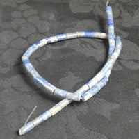 Lapis Lazuli Cylinder Bead Strand (A Grade)
