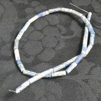 Lapis Lazuli Cylinder Bead Strand (A Grade)