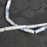 Lapis Lazuli Cylinder Bead Strand (A Grade)
