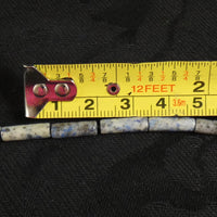 Lapis Lazuli Cylinder Bead Strand (A Grade)