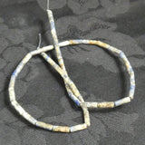 Lapis Lazuli Cylinder Bead Strand (A Grade)
