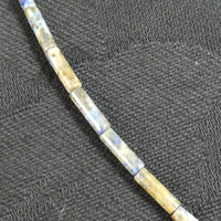 Lapis Lazuli Cylinder Bead Strand (A Grade)