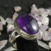 Amethyst Ring (size 8)