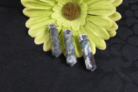 Moss Agate Point Pendant