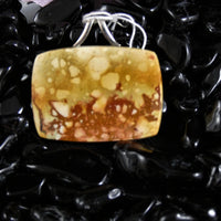 Landscape Jasper Rectangle Pendant