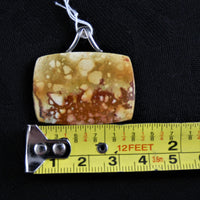 Landscape Jasper Rectangle Pendant