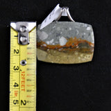 Landscape Jasper Rectangle Pendant