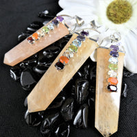 Himalayan Quartz Chakra Pendant
