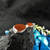 Carnelian in Sterling Silver Pendant
